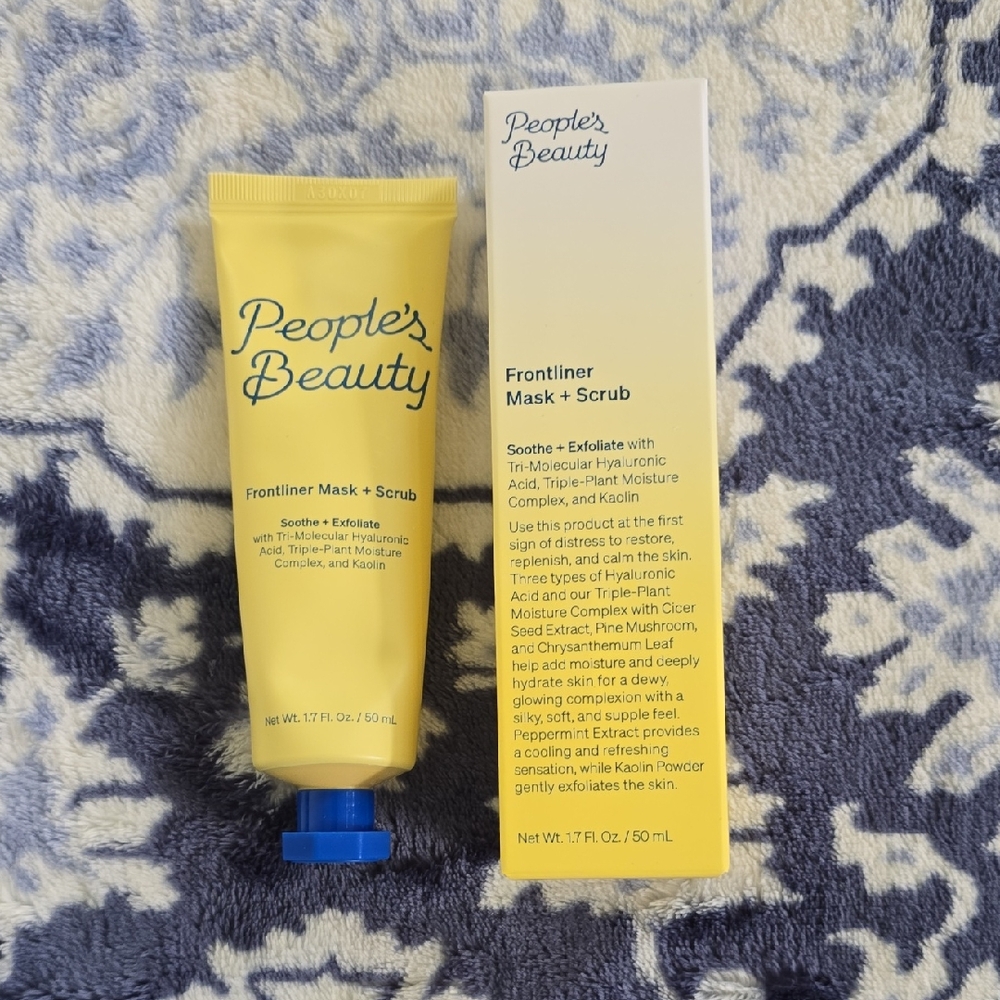 People's Beauty Frontliner Mask + Scrub